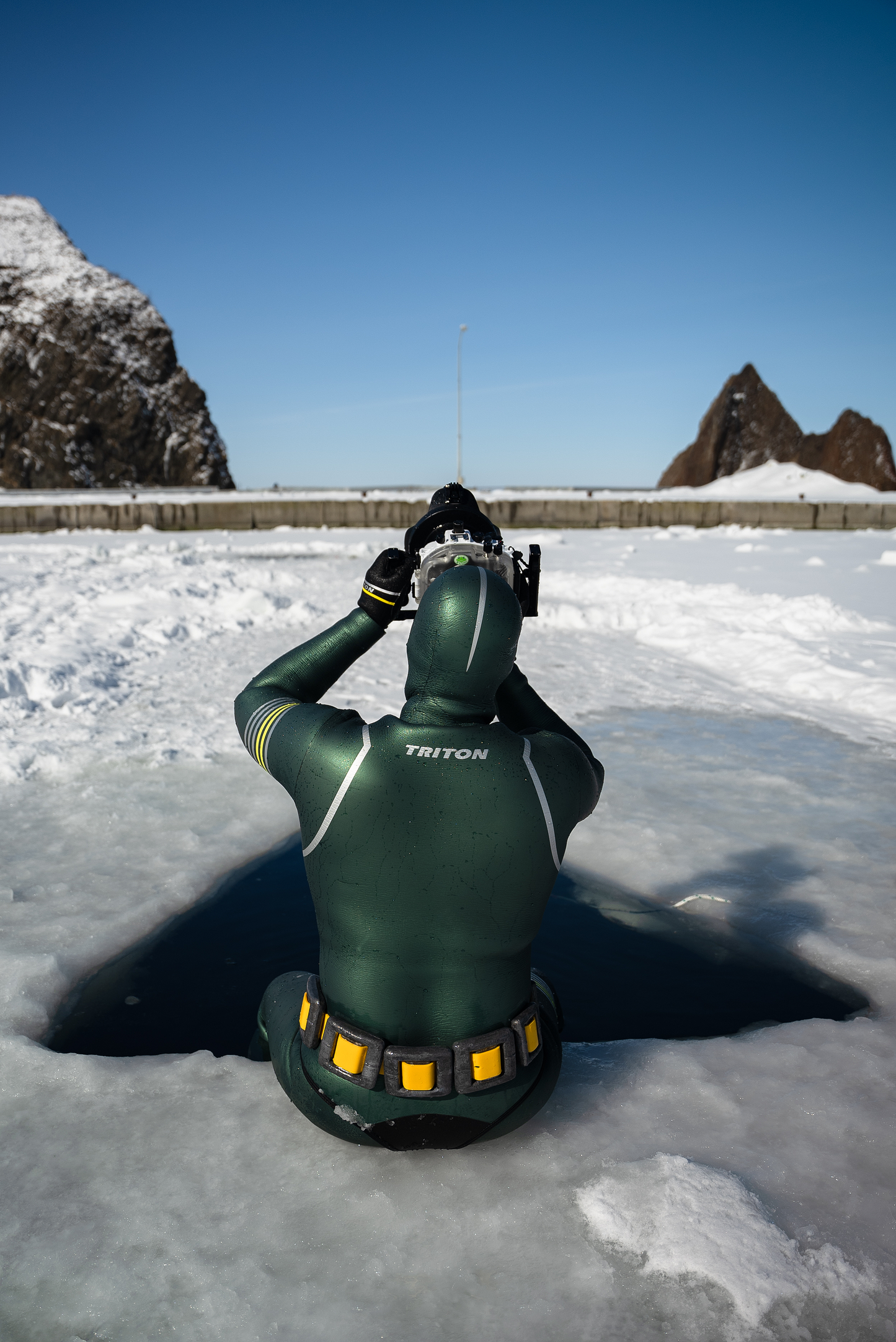 WETSUIT TRITON GREEN SCS / OPEN CELL